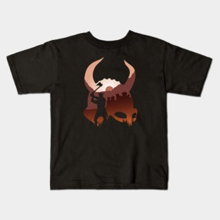 Viking Sunset Kids T-Shirt